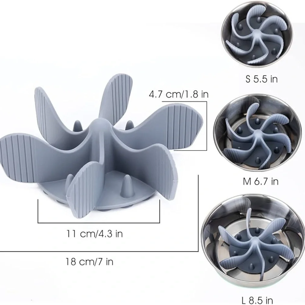 Slow Feeder Dog Bowl Insert